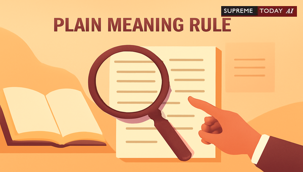 Applying the Plain Meaning Rule to Statutory Construction and Contractual Interpretation