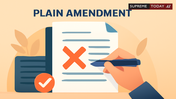 Amending Plaints for Typographical Errors at Final Arguments: Judicial Thresholds