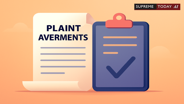 Admissibility of Plaint Averments as Substantive Admissions in Indian Civil Litigation