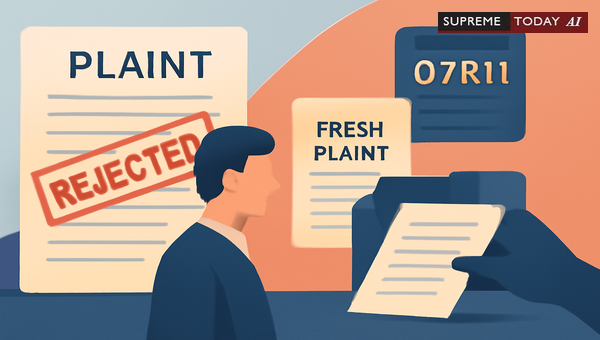 Can a New Plaint be Filed After Rejection under Order 7 Rule 11 CPC? Legal Analysis