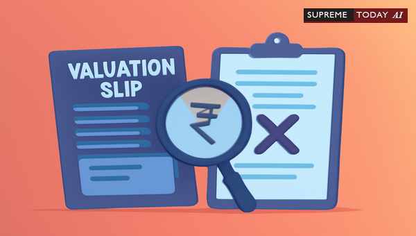 Can a Plaint Be Rejected Solely for Missing a Valuation Slip Under Order 7 Rule 11 CPC?
