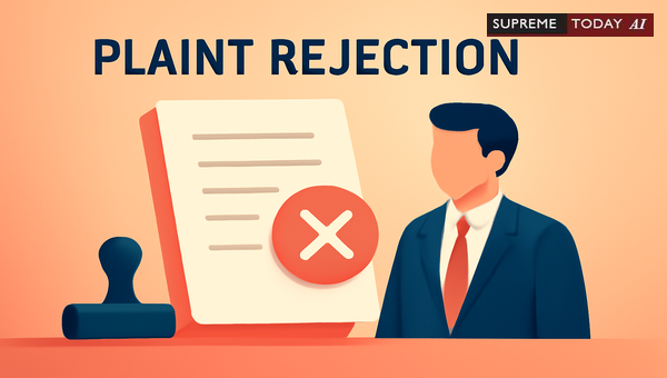 Order VII Rule 11 CPC: Why Plaint Rejection Cannot Rely on Absence of Plaintiff Default