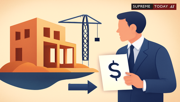 Can a Plaintiff Claim Damages for Constructing a Building on Defendant's Land Under Property Law?