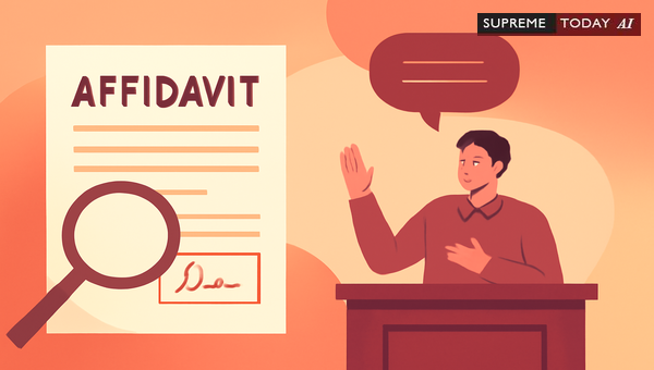 When an Affidavit Is Invalidated: Plaintiff Disclaimer of Knowledge and Evidentiary Consequences