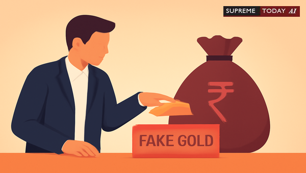 Does Pledging Fake Gold Constitute Criminal Breach of Trust Under IPC Section 406?