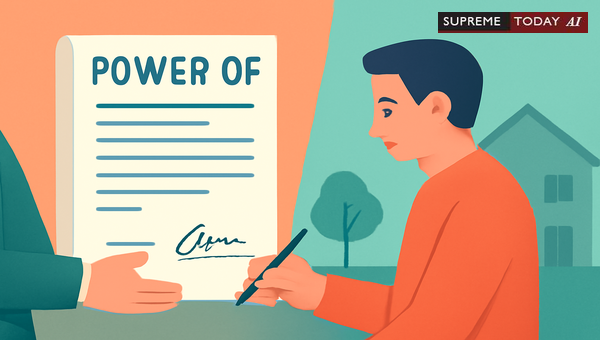 Power of Attorney Executed in Madhya Pradesh for Out-of-State Brother-in-Law to Sell UP Property