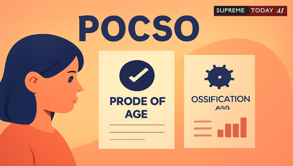 Establishing POCSO Victim Age: Biological Evidence and Ossification Test Limitations