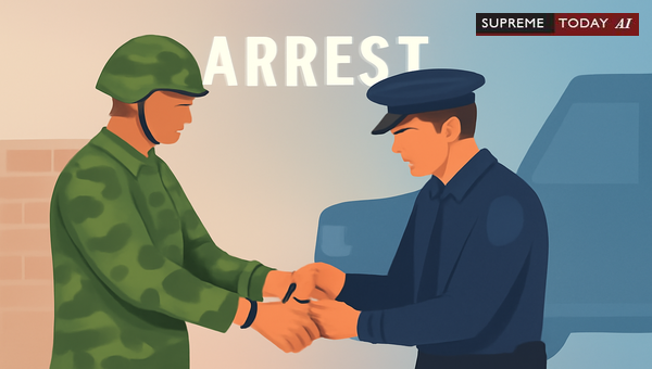 Police Arrest of Army Personnel: Procedural Mandates and Requirement to Notify Command
