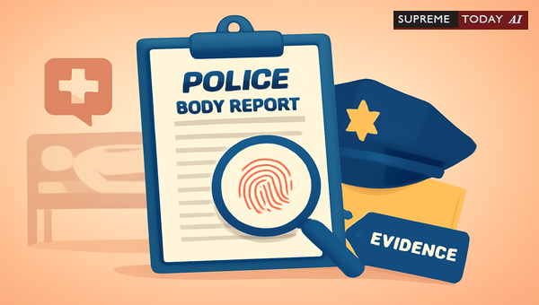 Admissibility of Police Body Notes as Evidence: Legal Tests for Criminal Trials