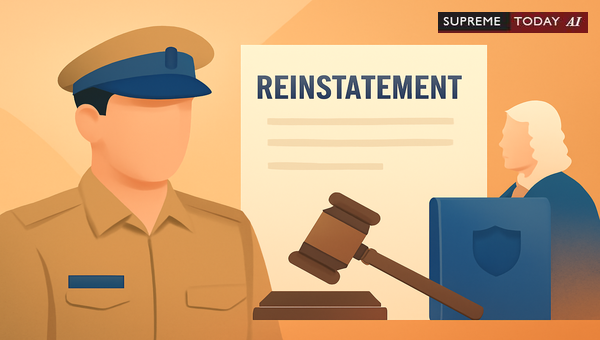Police Constable Reinstatement After IPC 324 Conviction Through Honorable Acquittal or Probation