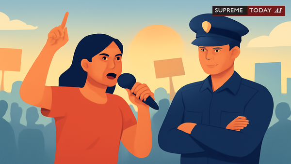 Legality of Police Denying Microphone Permission for Morning Protests: Constitutional Limits