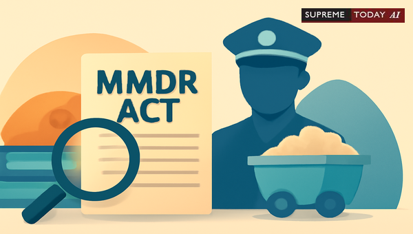 Police Authority to File Final Reports Under MMDR Act for Illegal Mining Offences