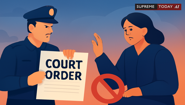 Can Police Use False Law and Order Allegations to Stop Work After a Stay Order is Issued?