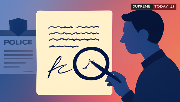 Challenging Police Handwriting Specimens Collected Without Magistrate Permission