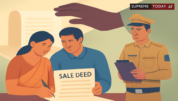 Police Involvement in Sale Deeds: Evaluating Undue Influence Claims and Free Consent
