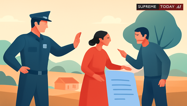 Jurisdictional Limits of Police Intervention in Matters of Civil Land Disputes