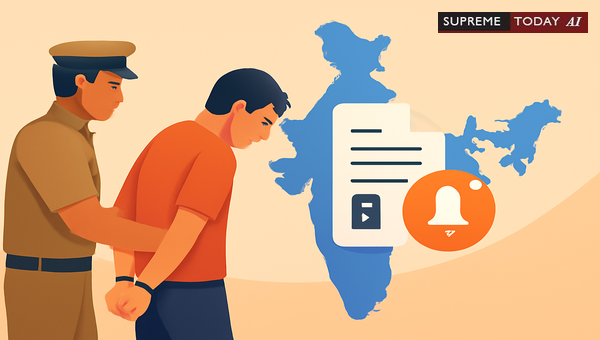 Are Police Required to Give Prior State Notification for Inter-State Arrests in India?