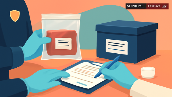 Maintaining Chain of Custody When Sending Seized Narcotic Evidence to Forensic Laboratories
