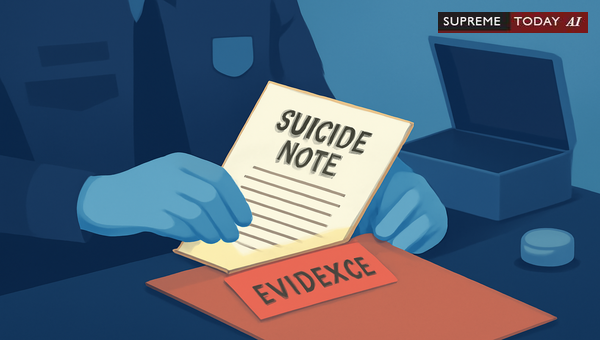 Evidentiary Protocols for Forensic Seizure of Suicide Notes and Personal Diaries by Police