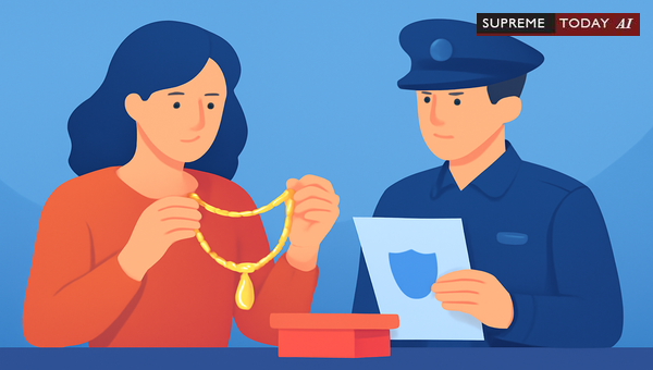 Police Seizure of Wife's Gold Under Section 406 IPC Without Purchase Bills