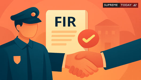 Limitations on Police Authority to Compound Criminal Cases and FIR Quashing under Section 320 CrPC