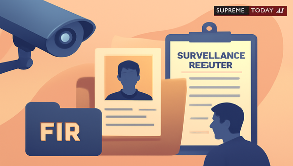 Police Surveillance Limits After FIR: Challenging History Sheet Entries and Illegal Monitoring