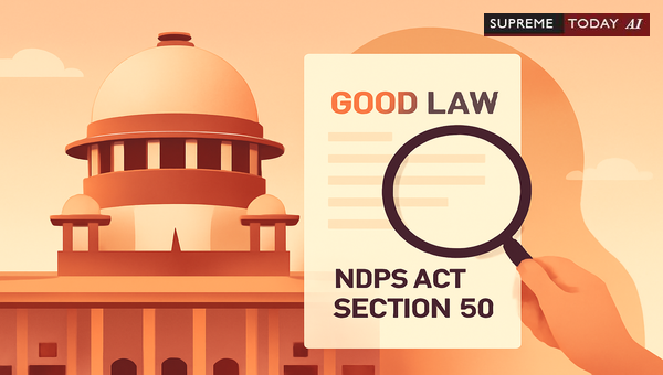 Pooran Mal Judgment: Judicial Status and Admissibility of Evidence from Search and Seizure