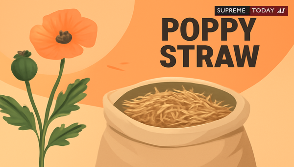 Small Quantity Poppy Straw Thresholds: NDPS Act Sentencing and Bail Implications