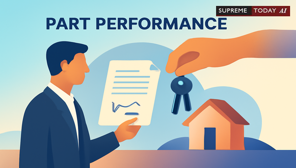 Possession Before Sale Agreement Does Not Constitute Part Performance Under Section 53A TPA