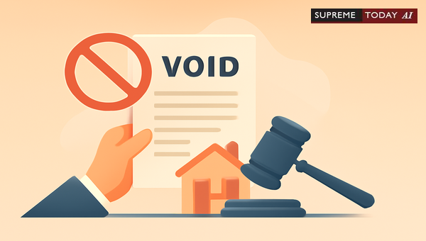 Possession Without Deed Cancellation: Void vs Voidable