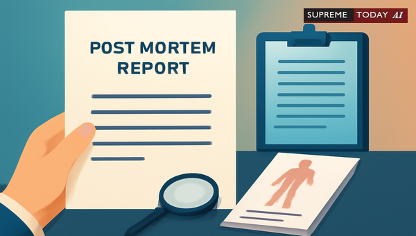 Is a Post-Mortem Report a Public Document? Admissibility and Proof Requirements Under Section 294