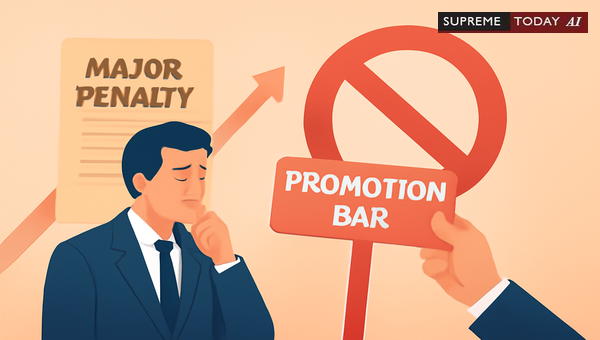 Does Penalty of Postponement of Increment Bar Promotion for Government Servants in India?