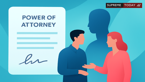When is a Power of Attorney Agent Required as a Party in Civil Suit Proceedings?