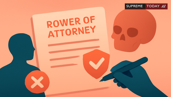 Automatic Termination of Power of Attorney Upon the Principal's Death: Legal Grounds