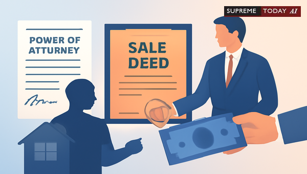 Effect of Attorney Paying Full Sale Consideration to Principal in Property Transactions