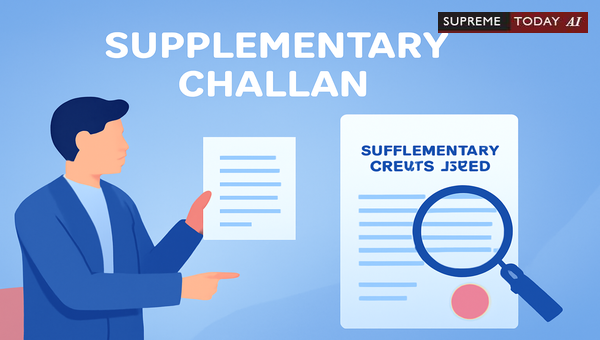 Can a Supplementary Challan Be Presented After Initial Charge Sheet Under Section 173(8) CrPC