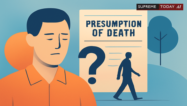 Presumption of Death Laws: Analyzing Proof Requirements Under Indian Evidence Act Sections 107-108