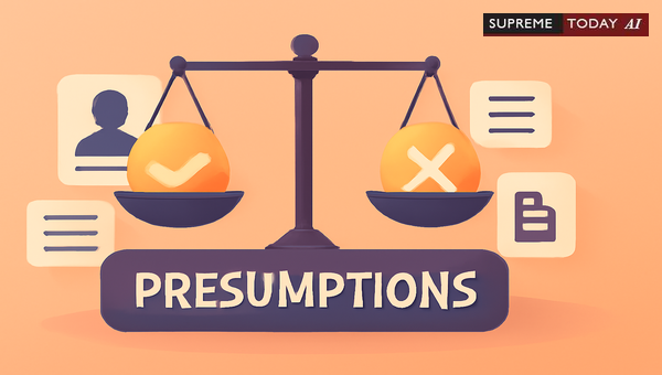Applying Presumptions in Indian Litigation: Burden of Proof and Evidentiary Rules