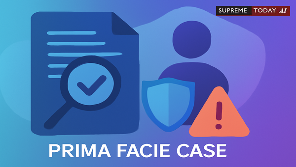 Understanding Prima Facie Case Standards in Framing Criminal Charges and Interim Relief