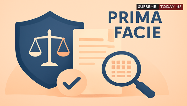 Defining the Prima Facie Case Threshold in Criminal and Civil Litigation