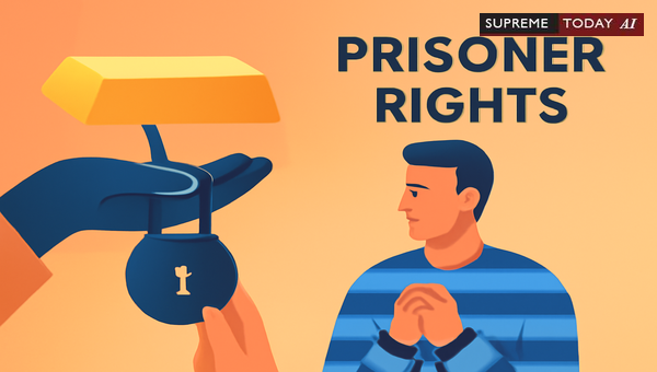 Judicial Custody and Civil Obligations: Managing Gold Loans and Property Rights from Jail