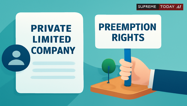 Legal Standing of Private Limited Companies in Filing Preemption Petitions under Indian Law