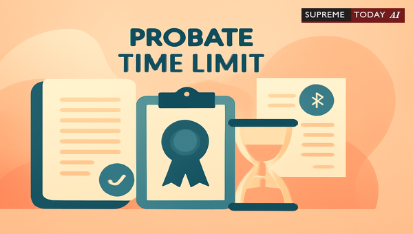 Limitations on Probate and Letters of Administration Applications in India: A Legal Analysis