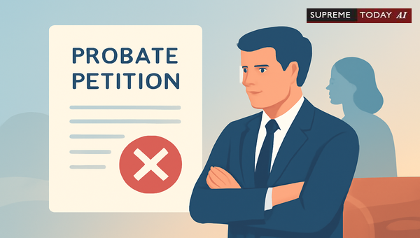 Can a Probate Petition Be Dismissed If a Beneficiary Is Not Named as a Party?