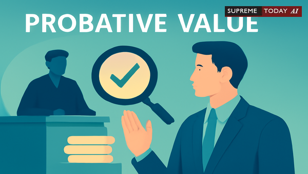 Judicial Evaluation of Independent Witness Testimony and Probative Value in India