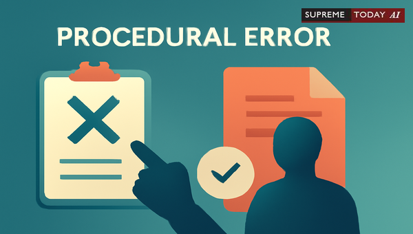 Can Procedural Errors Cause Application Dismissal When Defects Are Curable?