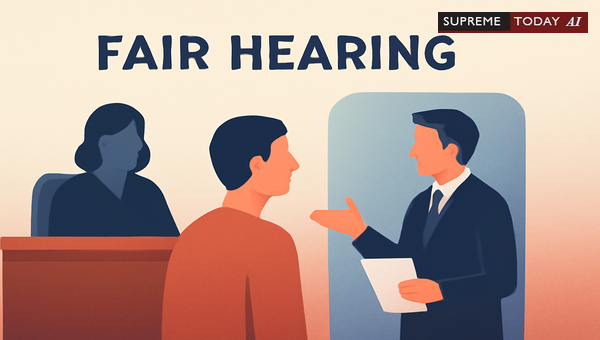 Procedural Fairness and Accused Rights During a Hearing on Charge
