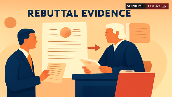 Procedural Hurdles and Judicial Standards for Admitting Rebuttal Evidence in Indian Litigation