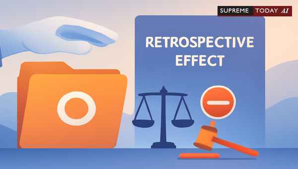Retrospective Application of Procedural Law to Pending Cases in Indian Courts