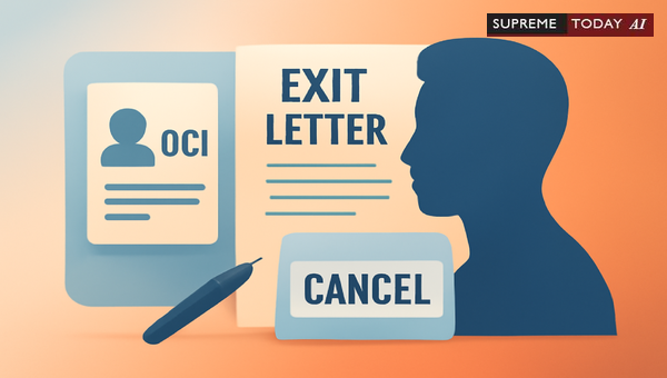 Legal Procedural Requirements for OCI Card Status Cancellation and Exit Notice Issuance